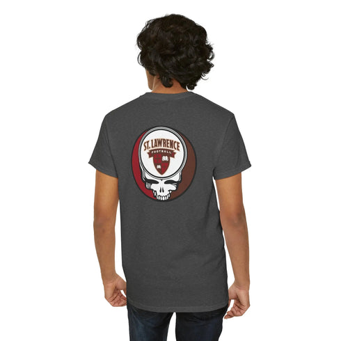 Grateful Dead - Custom St. Lawrence Football #32 Stealie Grateful Dead T-Shirt - StealieShop